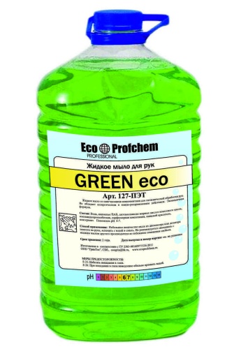 Жидкое мыло со смягчающими компонентами GREEN eco