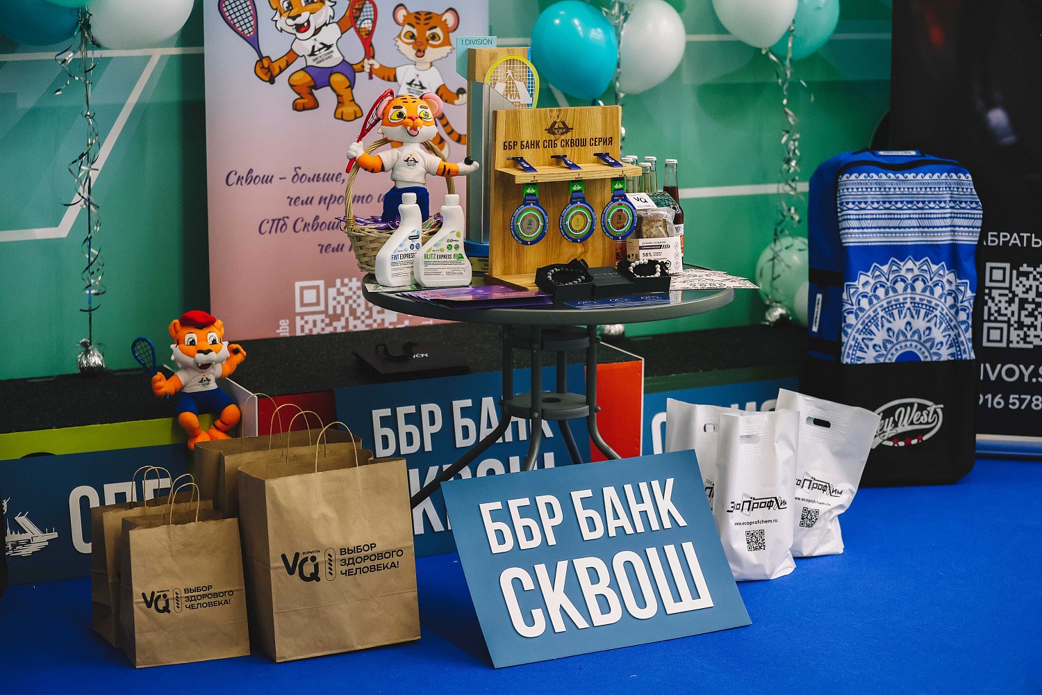 «Профи Сервис» стал официальным партнёром Весенней серии игр по сквошу «Битва Титанов»