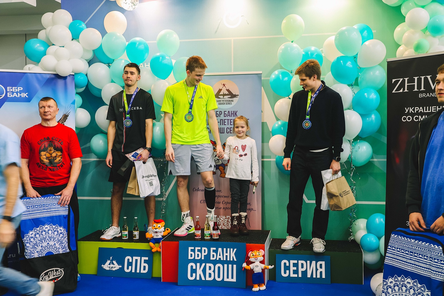 «Профи Сервис» стал официальным партнёром Весенней серии игр по сквошу «Битва Титанов»